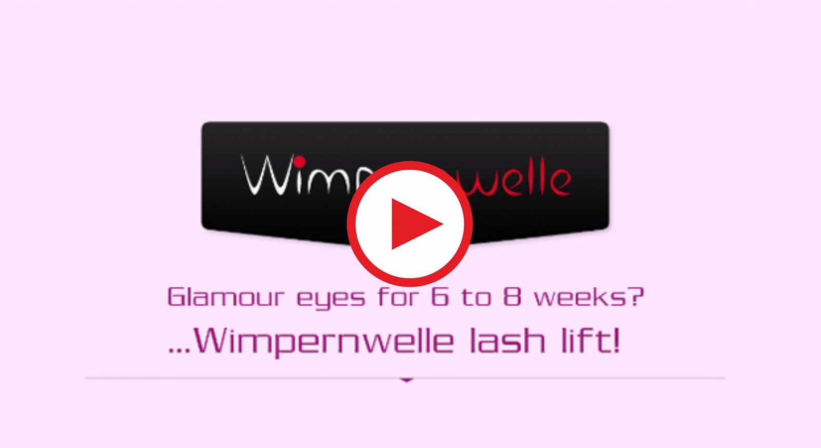 Wimpernwelle permanente CLASSICA istruzioni video