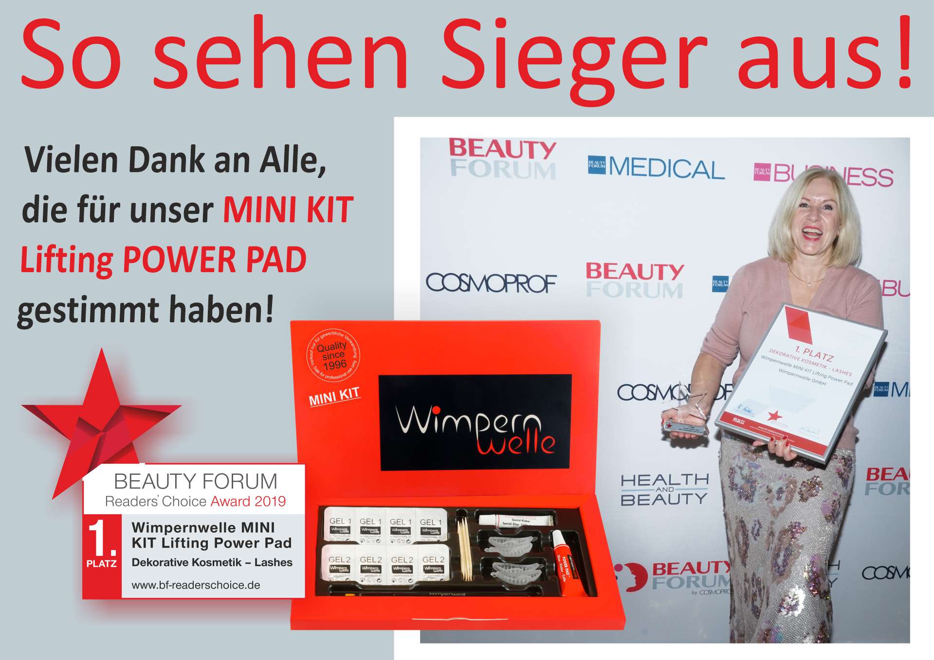 Produkt des Jahres 2019: MINI KIT Lifting POWER PAD